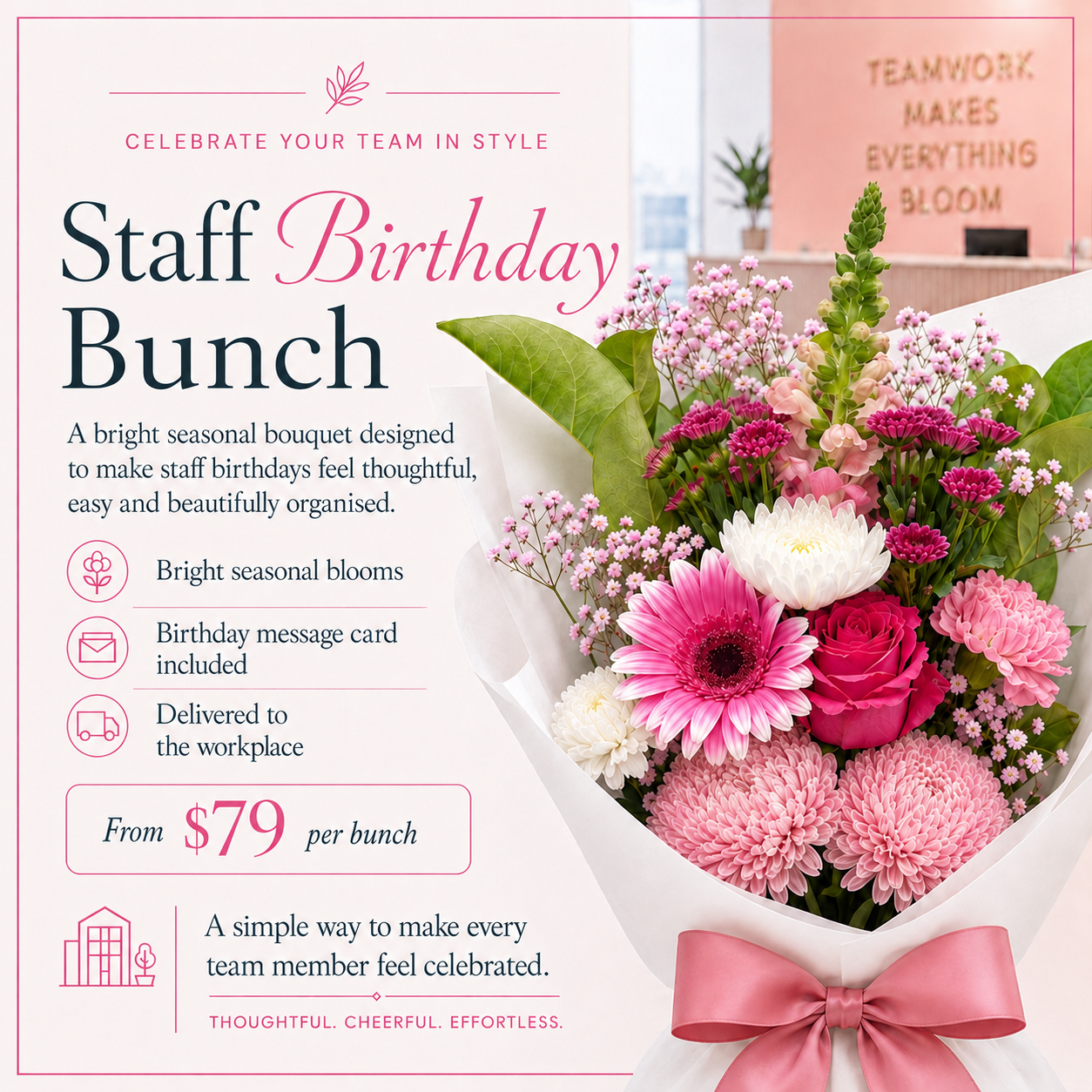 The Staff Birthday Bunch