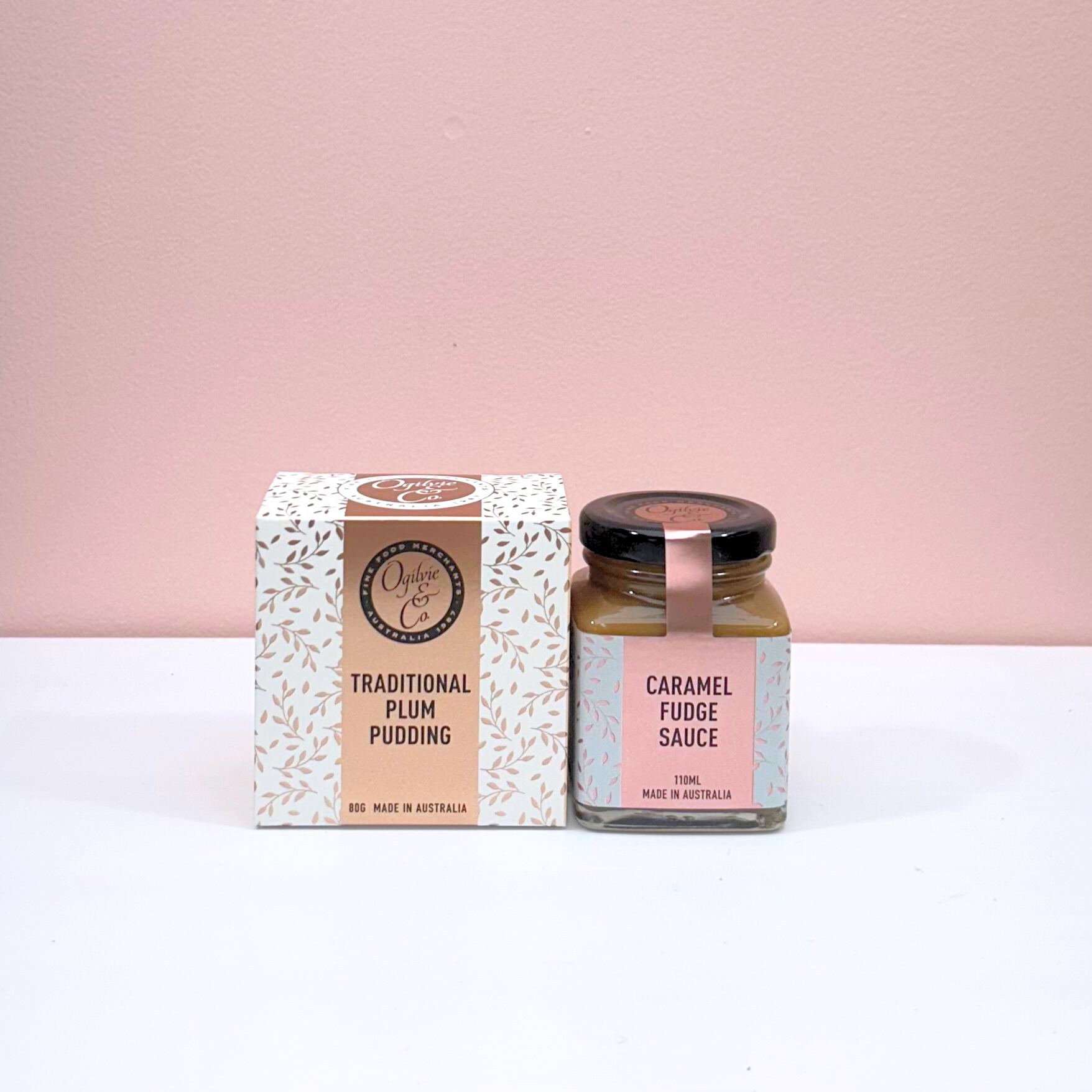 Plum Pudding & Caramel Sauce