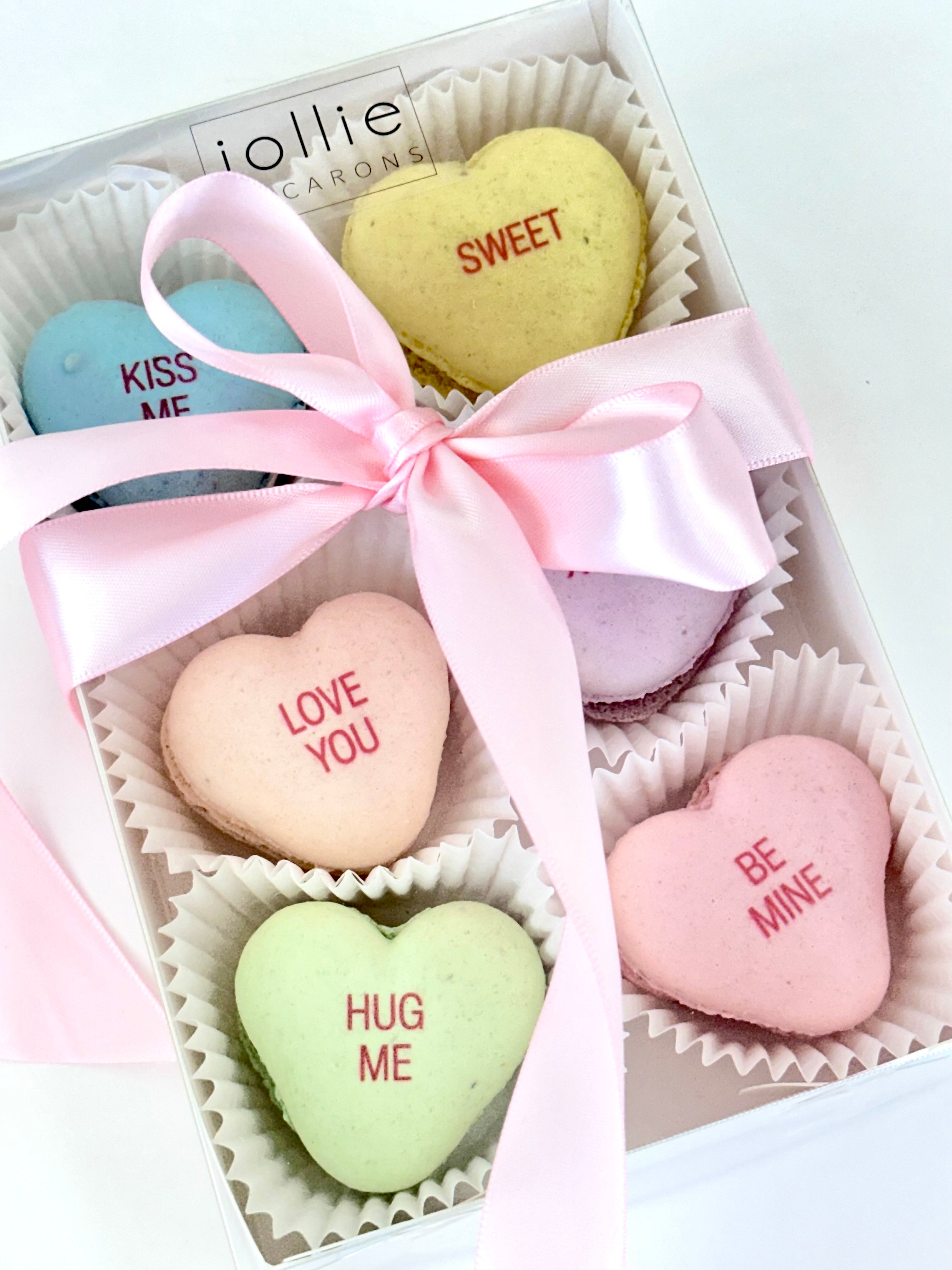 'Be Mine' Macarons