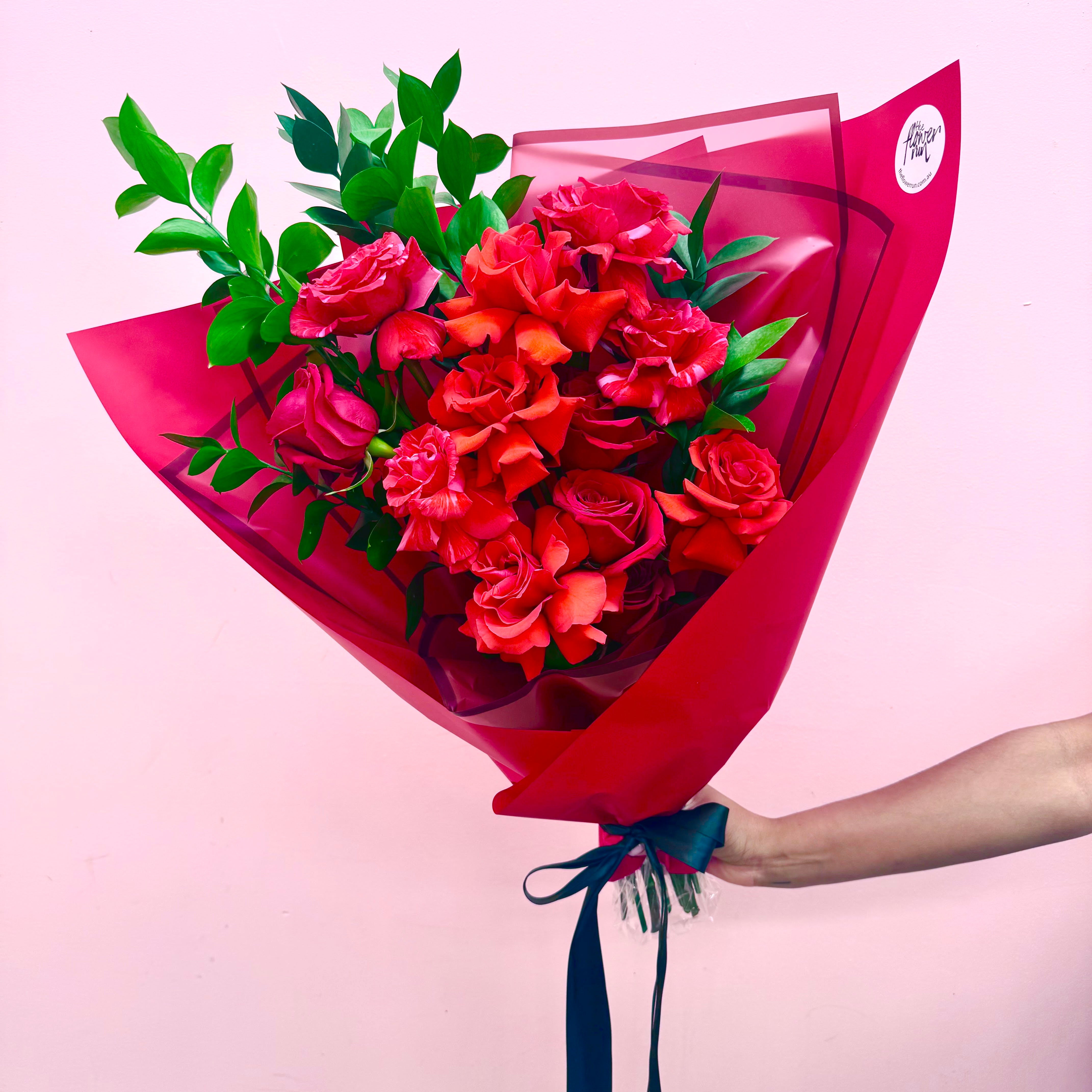 The Dozen Red Rose Bunch